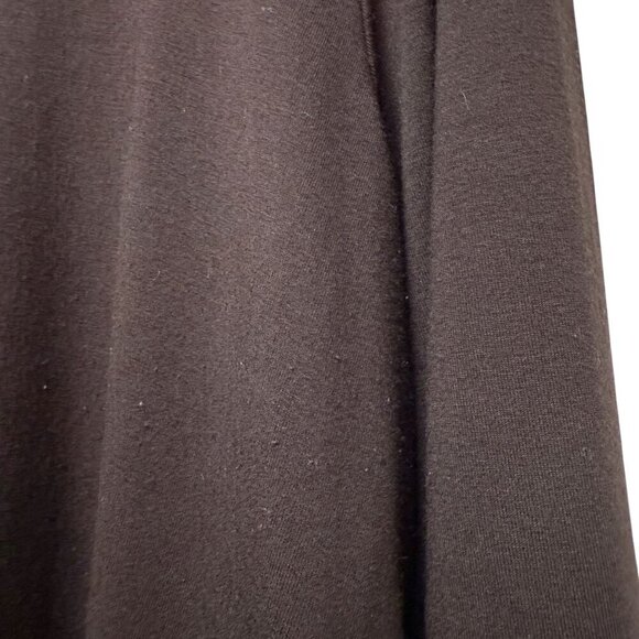 Eileen Fisher Woman Long Sleeve Tee Plus Size 2X Brown Rayon Blend Top - Picture 7 of 7